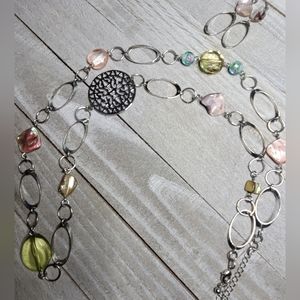 Multi Stone and Silver Jewelry set